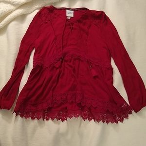 Red blouse M